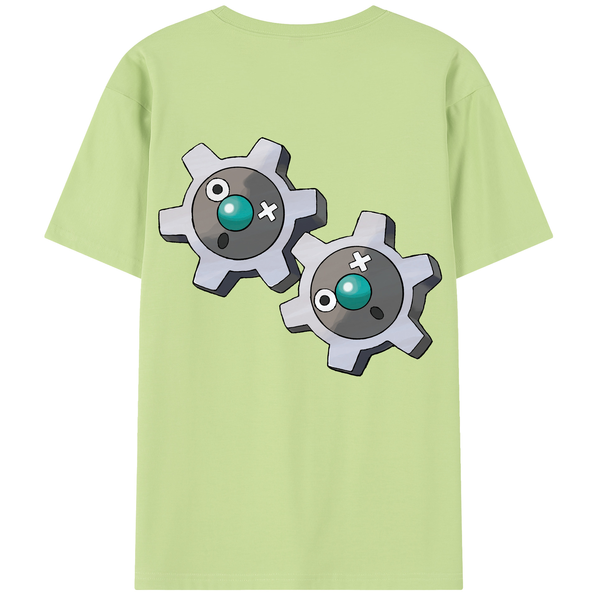 （画像用） ポケットモンスター Pokémon 綿100％半袖Tシャツ（背面プリント）